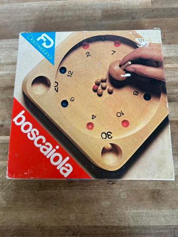 Vintage Boscaiola houten bordspel  beschikbaar voor biedingen
