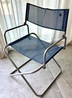 LAFUMA opvouwbare camping regisseur stoel blauw, Ophalen, Zo goed als nieuw, Campingstoel