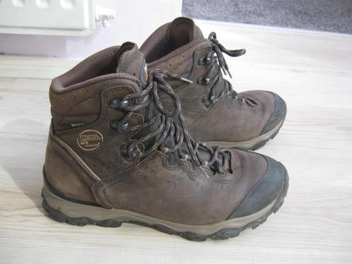 MEINDL bruin leren hoge wandelschoenen maat 39 40 6,5, Sport en Fitness, Bergsport en Wandelen, Zo goed als nieuw, Schoenen, Ophalen of Verzenden