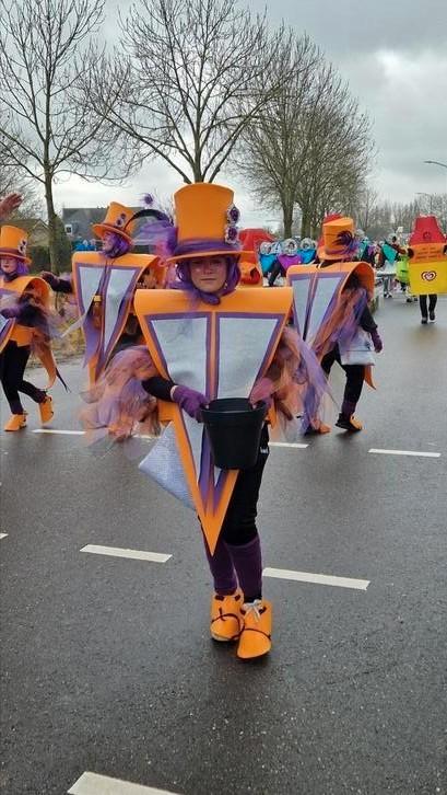 loopgroep carnaval 12 x kleurrijk foam uniseks 100% compleet, Kleding | Dames, Carnavalskleding en Feestkleding, Zo goed als nieuw