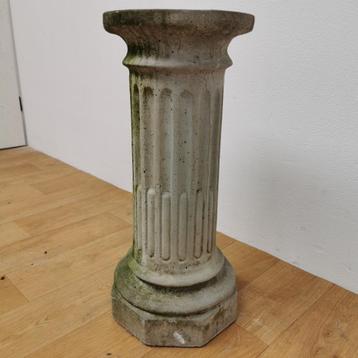 Antiek, Brocante Franse zuil of Pied de Stalle voor bloembak beschikbaar voor biedingen