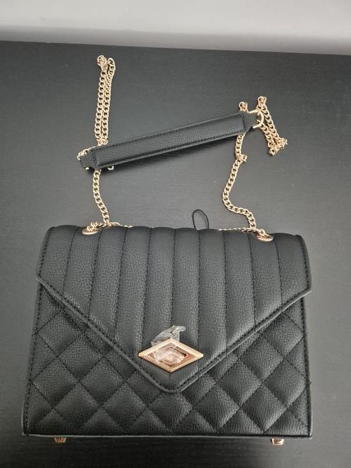 Dune London Delssie tas - zwart, Sieraden, Tassen en Uiterlijk, Tassen | Damestassen, Nieuw, Zwart, Ophalen of Verzenden