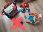 Hot Wheels 3x set: Dragon Blast, Sharkport, Garage, Ophalen of Verzenden, Zo goed als nieuw, Handmatig, Hot Wheels