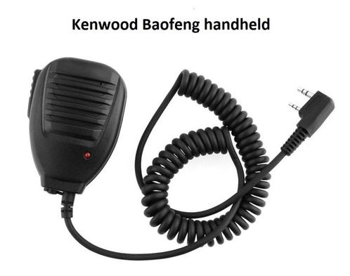 Kenwood Baofeng handheld speaker microfoon | NIEUW, Telecommunicatie, Portofoons en Walkie-talkies, Nieuw, Toebehoren, Minder dan 2 km