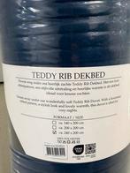 Zydante Teddy Rib Dekbed 240x200 - Donkerblauw - Nieuw, Zydante, Blauw, Ophalen of Verzenden, Deken of Dekbed