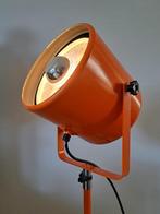 Vintage oranje vloerlamp, Huis en Inrichting, Lampen | Vloerlampen, Ophalen, Gebruikt, Vintage / retro, 150 tot 200 cm