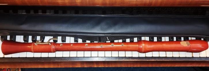 Musima Tenor Blokfluit met Pinkklep. Duitse boring., Muziek en Instrumenten, Blaasinstrumenten | Blokfluiten, Gebruikt, Tenor