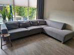 2 elementen hoekbank grijs vt wonen boxspring., Ophalen, Gebruikt, Stof