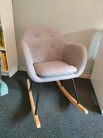 Licht grijze schommelstoel, Kinderen en Baby's, Kinderkamer | Tafels en Stoelen, Ophalen, Zo goed als nieuw, Stoel(en)
