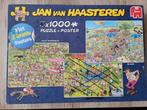 Jan van Haasteren 2x1000, Ophalen of Verzenden, 500 t/m 1500 stukjes, Zo goed als nieuw, Legpuzzel