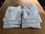 6x witte Aerosleep hoeslaken ledikant 120 x 60 cm, Jongetje of Meisje, Ophalen of Verzenden, Zo goed als nieuw, Wit