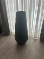 Zwarte ijzeren vaas - 103 cm hoog, Huis en Inrichting, Woonaccessoires | Vazen, Ophalen, Overige materialen, Gebruikt, Zwart