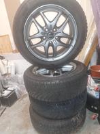 Set BORBET velgen 16" met continental winterband zgan, Ophalen, Gebruikt, 16 inch, Banden en Velgen
