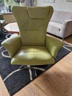 Montel draaifauteuil, Huis en Inrichting, Ophalen, Gebruikt, Minder dan 75 cm, Leer
