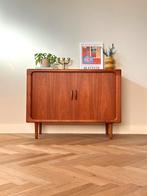 Vintage dressoir sideboard Dyrlund jaren 50/60 Deens design, Huis en Inrichting, Kasten | Dressoirs, Ophalen, 100 tot 150 cm, Teakhout