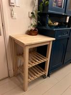 Ikea Bekväm Keuken Trolley / Roltafel, Huis en Inrichting, Ophalen, Gebruikt, 50 tot 100 cm, Minder dan 100 cm