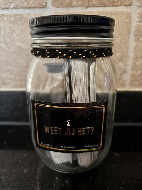 Weet jij het? | Gezelschapsspel | Omschrijven & uitbeelden, Hobby en Vrije tijd, Gezelschapsspellen | Overige, Zo goed als nieuw