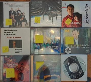 Collectie SACD ' s klassiek 79 stuks mooie verzameling  beschikbaar voor biedingen