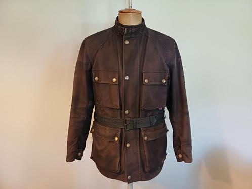 BELSTAFF Goldlabel vintage wax cotton katoen motorjas L, Motoren, Kleding | Motorkleding, Jas | leer, Tweedehands, Ophalen of Verzenden