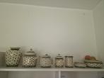 Collectie servies goed met stippen, Ophalen