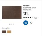 Ladefront 2x Sinarp 60x40 bruin, Ophalen, Nieuw, 25 tot 50 cm, Minder dan 100 cm