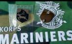 Korps Mariniers/Korps Commandotroepen KWT Embleem, Verzenden, Marine, Nederland, Embleem of Badge