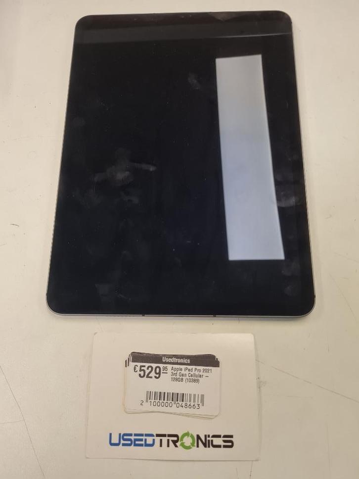 Apple iPad Pro 2021 3rd Gen + Cellular - 128GB, Computers en Software, Apple iPads, Gebruikt, Apple iPad Pro, Wi-Fi en Mobiel internet