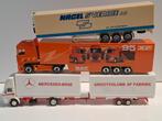 Herpa DAF Mercedes Nagel oplegger vrachtauto's modelauto's, Hobby en Vrije tijd, Modelauto's | 1:87, Ophalen of Verzenden, Nieuw