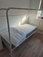 Kinderbed - voetbaldoel, Huis en Inrichting, Slaapkamer | Bedden, Ophalen, 90 cm, Eenpersoons, Wit