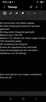 SKR/Skipper Onderdelen - 125/180cc, Ophalen of Verzenden, Gebruikt, Frame, Piaggio