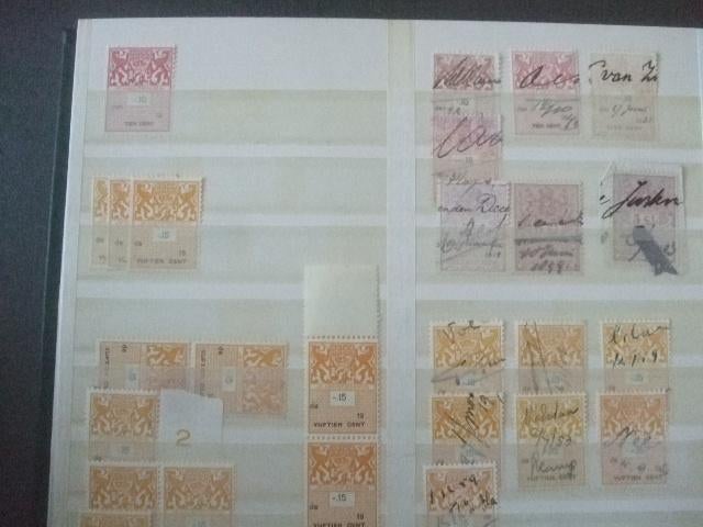 Diverse belastingzegels enz., Ophalen of Verzenden, Nederland