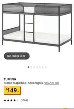 Stapelbed 90x200, Huis en Inrichting, Slaapkamer | Stapelbedden en Hoogslapers, Ophalen, 90 cm, 160 tot 180 cm, Tweepersoons