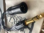 high end verloopkabel extender 6,3 mm jack naar XLR male, Ophalen of Verzenden, Nieuw, Overige merken