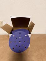 Schuurpapier klittenband 150mm 17 stofgaten nieuw 50 stuks, Ophalen of Verzenden