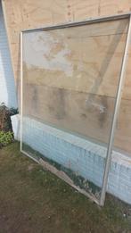 Groot Gevelraam enkelglas gratis af te halen, Gevelraam of Ruit, Gebruikt, Dubbelglas, 160 cm of meer