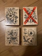 PSX stempels op hout, Hobby en Vrije tijd, Stempelen, Ophalen of Verzenden, Gebruikt, Houten stempel