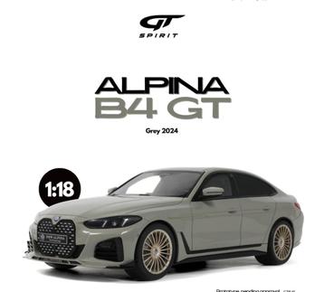 Pre order GT Spirit (BMW) Alpina B4 grey 2024 beschikbaar voor biedingen