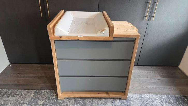 Steigerhouten Commode/Kast - Malm Maat, Kinderen en Baby's, Kinderkamer | Commodes en Kasten, Zo goed als nieuw, Commode, 90 tot 105 cm
