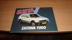 Folder  ZASTAVA  YUGO, Nieuw, Verzenden