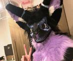 Dino mask, furry, fursuit, Hobby en Vrije tijd, Kostuums, Theaterbenodigdheden en LARP, Ophalen of Verzenden, Zo goed als nieuw