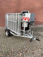 NIEUWSTAAT ! Altrex steiger met aanhanger, Doe-het-zelf en Verbouw, Ophalen, Zo goed als nieuw, Rolsteiger of Kamersteiger, 5 meter of hoger