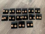 Partij 15 paar goudkleurige oorbellen O71, Sieraden, Tassen en Uiterlijk, Oorbellen, Ophalen of Verzenden, Nieuw, Goud, Overige materialen
