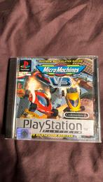 PlayStation 1 - micro machines v3, Racen en Vliegen, Ophalen of Verzenden, Zo goed als nieuw, 3 spelers of meer