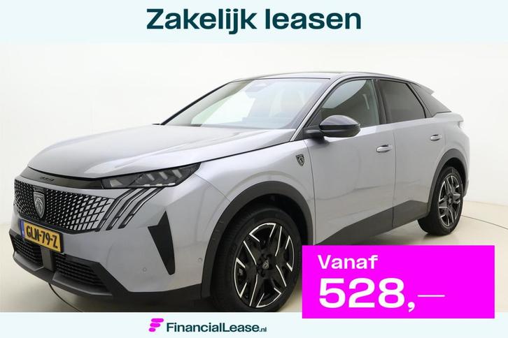 Peugeot 3008 Hybrid 136 GT Navigatie | Apple Carplay/Android, Auto's, Peugeot, Bedrijf, Lease, Financial lease, 360° camera, ABS