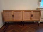 2x Side Cupboards met Wicker Deuren - Perfecte Staat!, Ophalen, 50 tot 100 cm, Zo goed als nieuw, 25 tot 50 cm