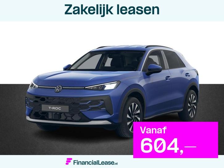 Volkswagen T-Roc Life First Edition 1.5 eTSI 85 kW / 116 PK, Auto's, Volkswagen, Bedrijf, Lease, Financial lease, T-Roc, ABS, Achteruitrijcamera