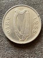 Vintage Ierland munt met zalm 1955, Ophalen of Verzenden, Overige landen