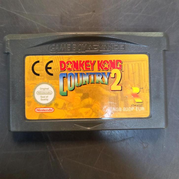 Donkey Kong Country 2 Losse Cassette Gameboy Advance, Spelcomputers en Games, Games | Nintendo Game Boy, Zo goed als nieuw