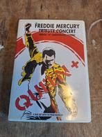 Queen Freddy Mercury 2x dvd tribune concert in mooie staat, Ophalen of Verzenden, Zo goed als nieuw, Overige formaten