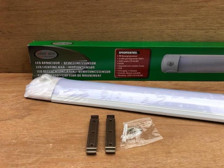 TL LED armatuur sensor 36 watt 120 cm., Huis en Inrichting, Lampen | Overige, Nieuw, Ophalen of Verzenden